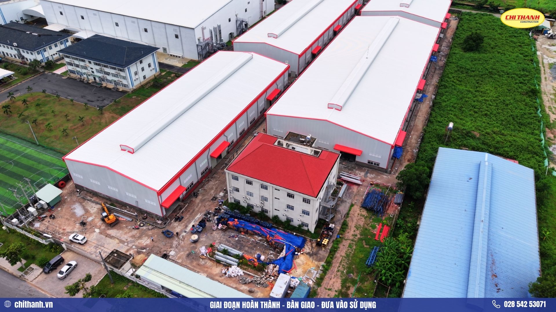 Nhà máy Evergreen Tree Việt Nam trong giai đoạn chuẩn bị bàn giao cho Chủ đầu tư