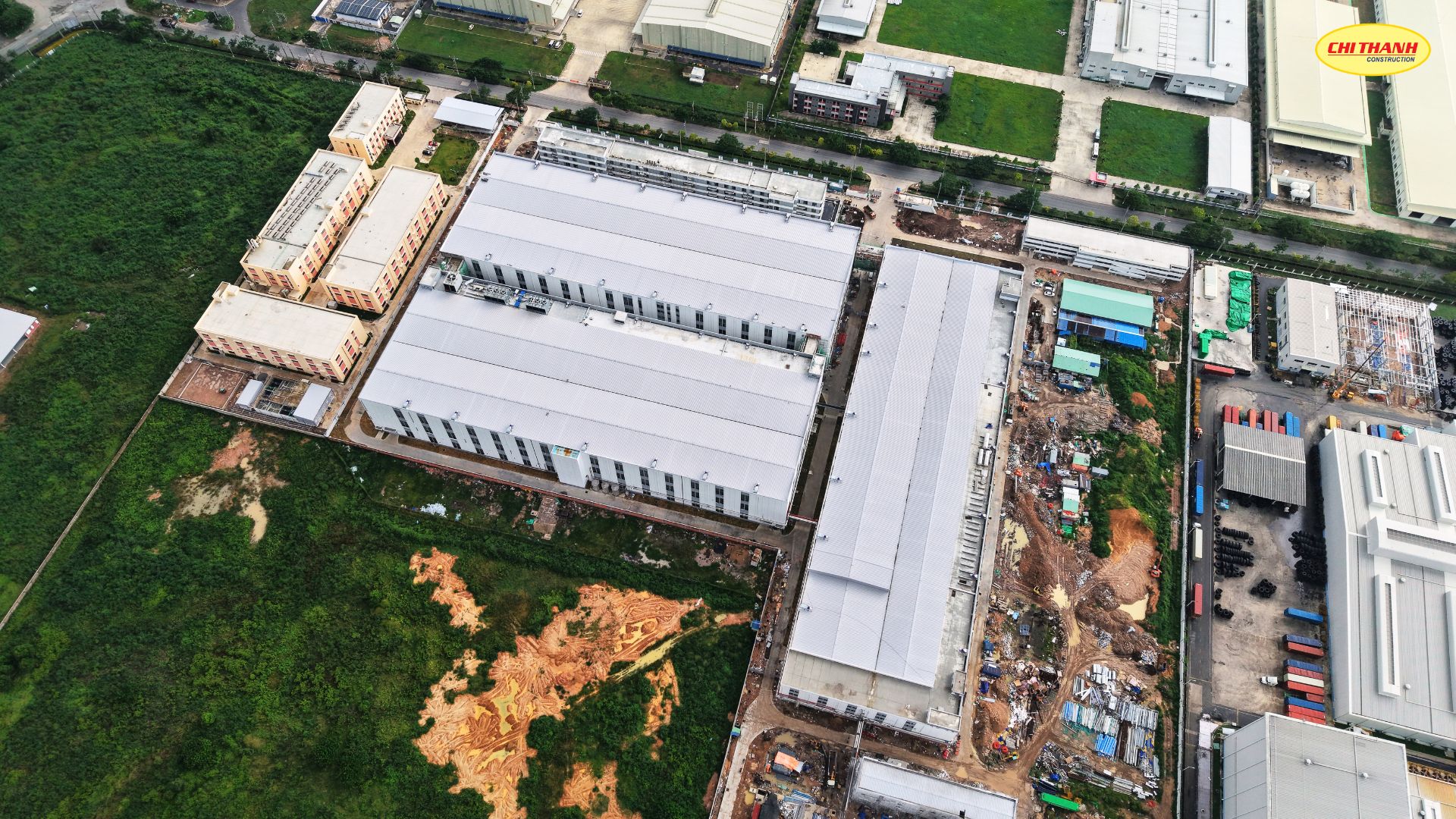 Hoàn thiện kiến trúc Nhà tổng hợp Nhà máy TH New Material Việt Nam